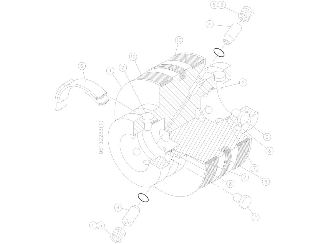 PISTON ASSEMBLY HYDRAULIC