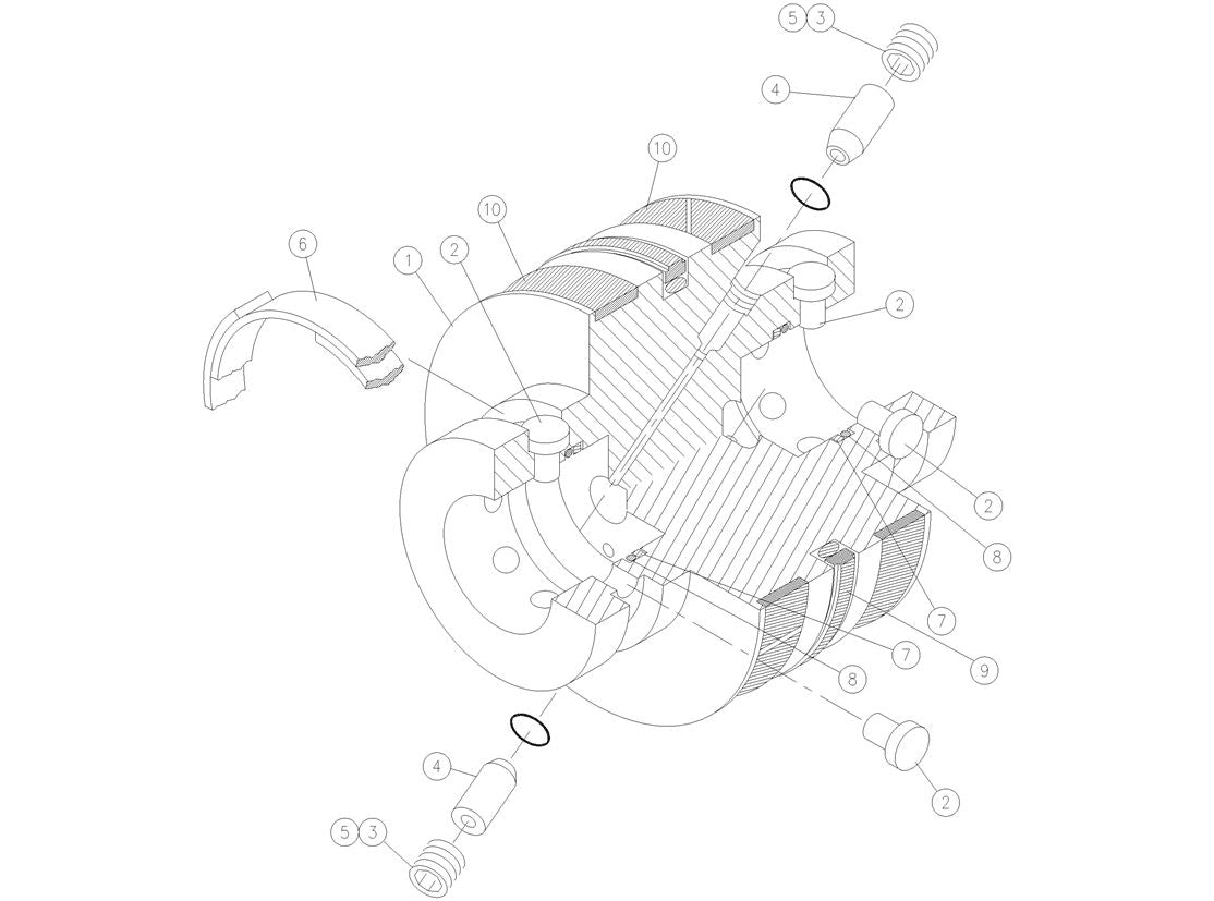 PISTON ASSEMBLY HYDRAULIC