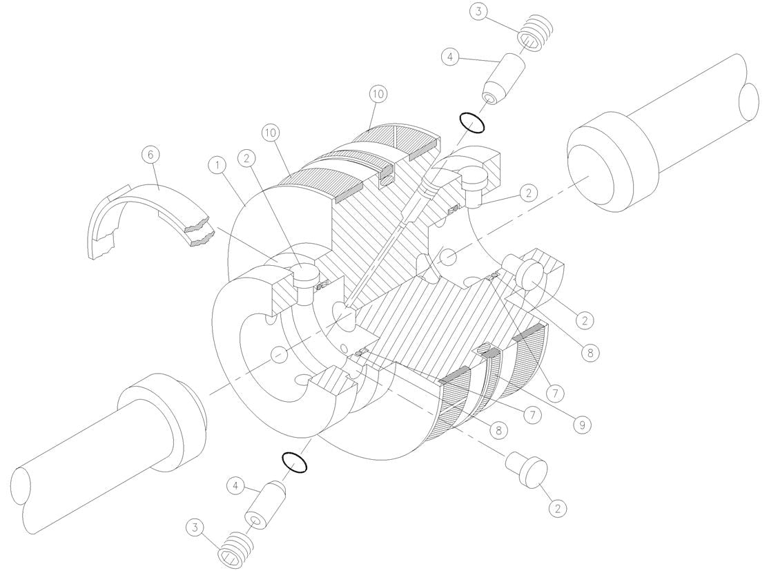 PISTON ASSY HYDRAULIC