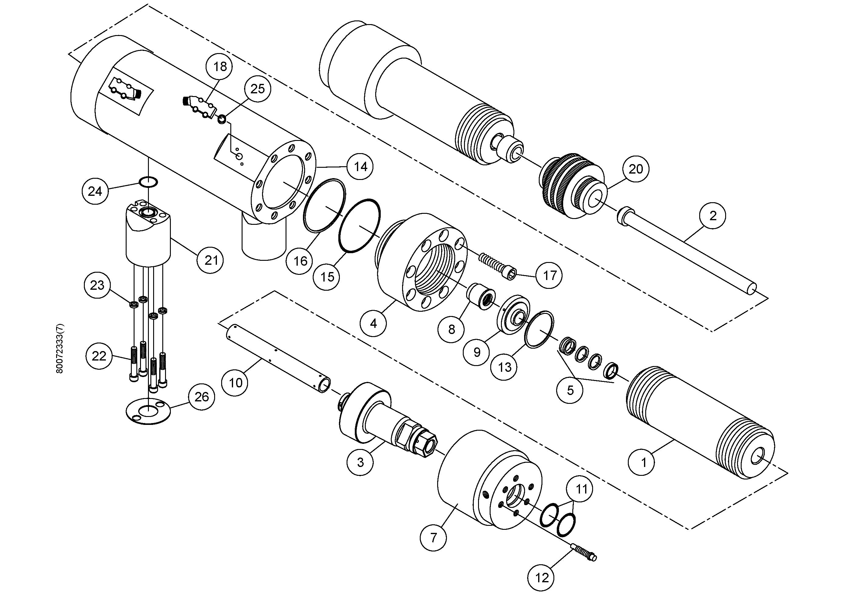 INTENSIFIER ASSY SL-V/VI 100 STD/PLUS C/C | 07/2017 ->