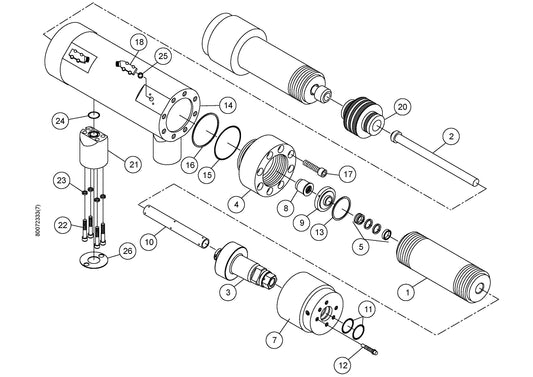 INTENSIFIER ASSY SL-V/VI 100 STD/PLUS C/C | 07/2017 ->