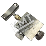 Hand Valve Assembly, HP, 90 Degree, 2-Way, 4.100 bar, KMT WATERJET PART
